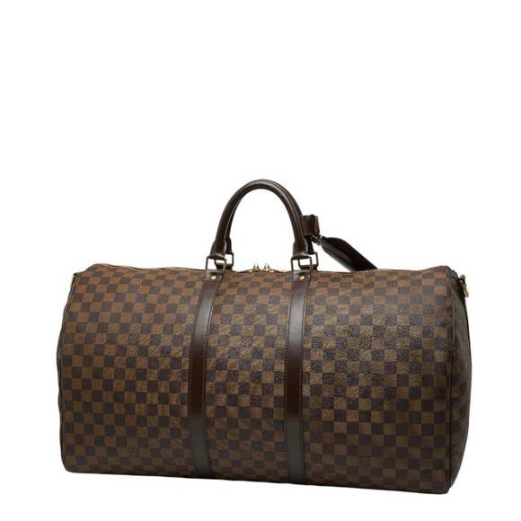 LOUIS VUITTON Brown Damier Leather Shoulder Bag